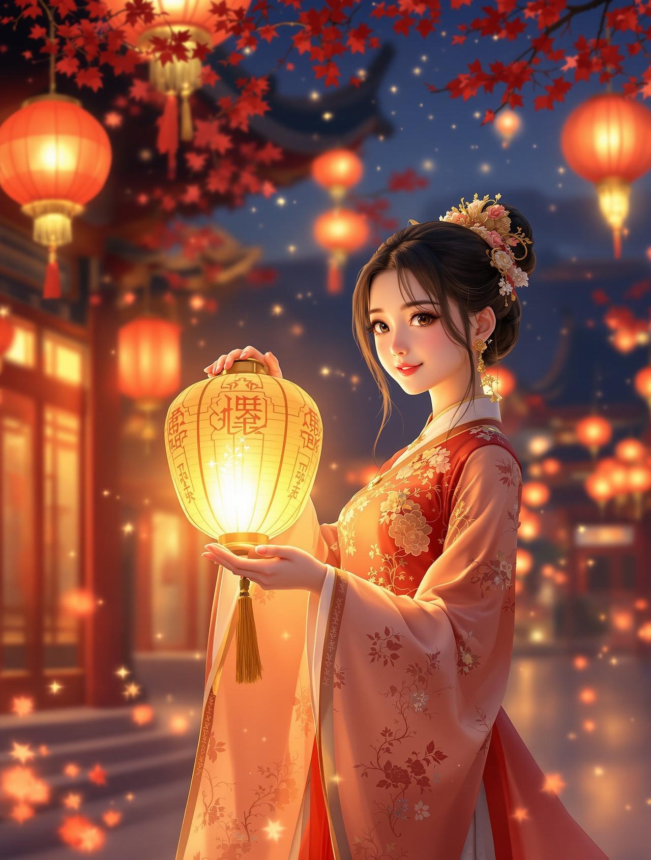 花灯行 - 妈妈动漫精选古风国漫 花灯行