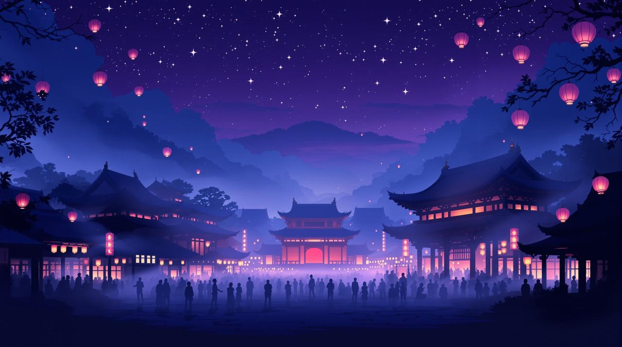 妈妈动漫 - 花灯如昼的国潮盛景 妈妈动漫 - 花灯如昼的国潮盛景